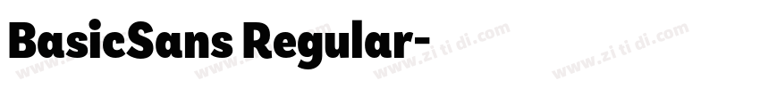 BasicSans Regular字体转换